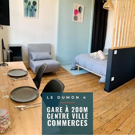 Le Dumon 4 - Studio Neuf Lumineux Calme - Wifi - Gare 200M Agen Exterior photo